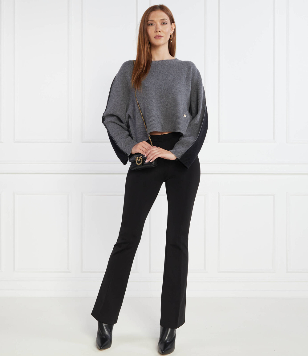 Хлопковый свитер Pinko - графитовый(102123 A185)