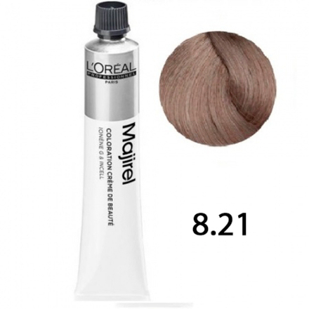 L'Oreal Professionnel Majirel 8.21 светлый блондин перламутрово-пепельный 50мл