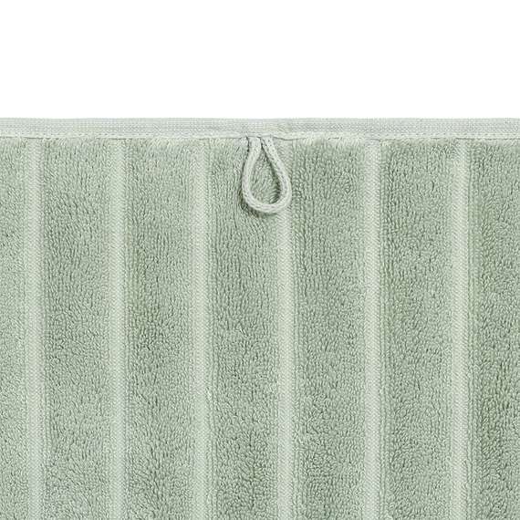 Полотенце банное waves мятного цвета из коллекции essential, 70х140 см