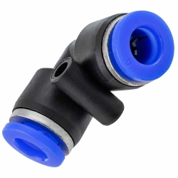 Фитинг угловой для пластиковых трубок 6мм RockForce##Rock FORCE RF-SPV06