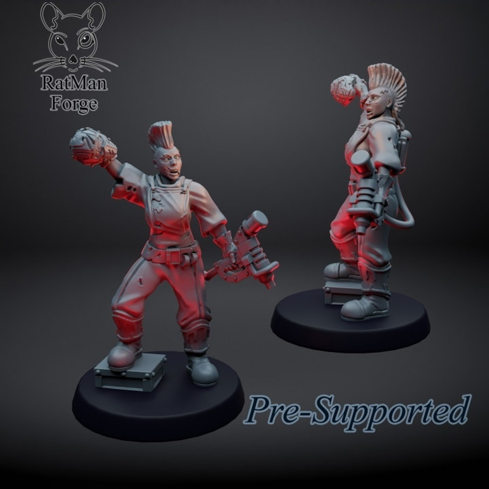 Chaos Cultis Gang Woman