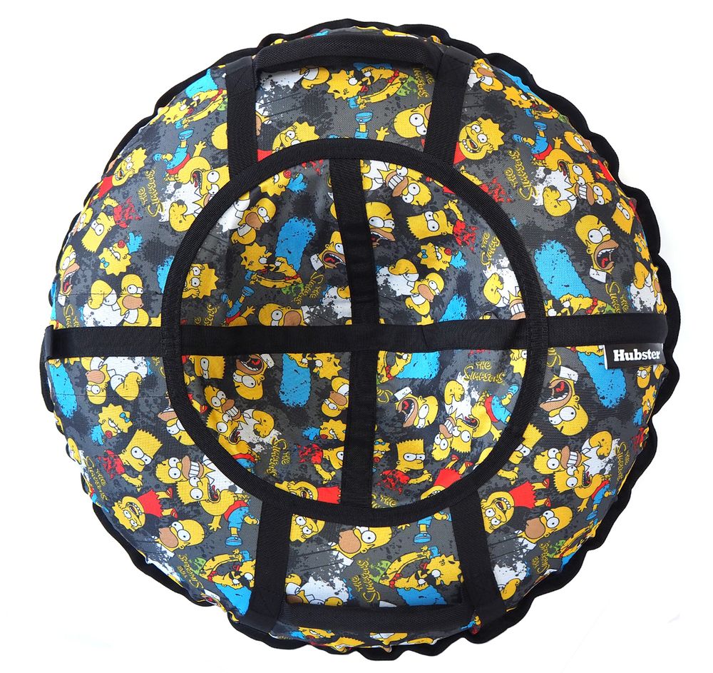 Тюбинг Hubster Люкс Pro S Симпсоны Black