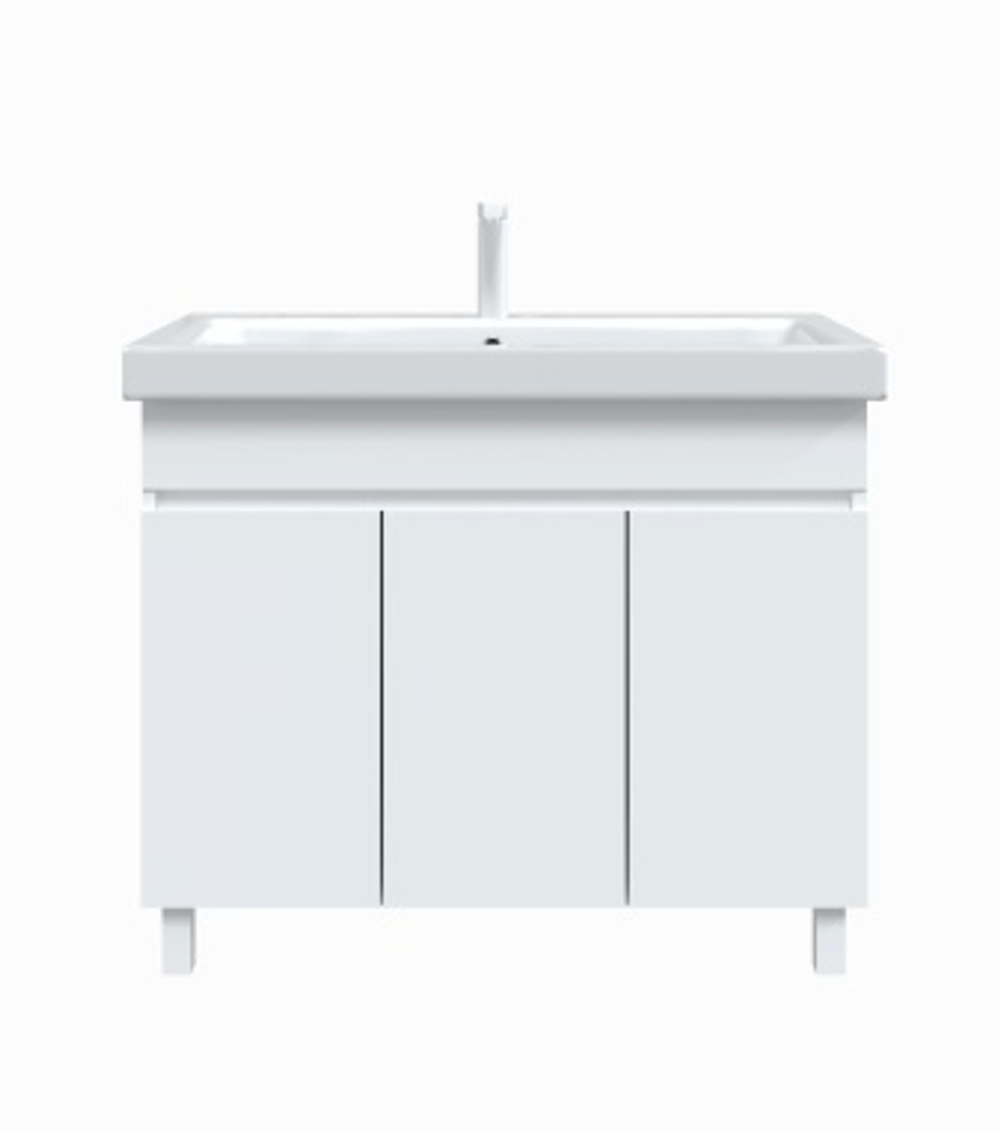 Тумба СОЛО 80 белая (КОМО 80)