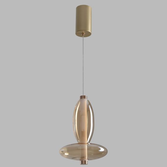 Подвесной светодиодный светильник Crystal Lux Quasar SP10W Led Amber