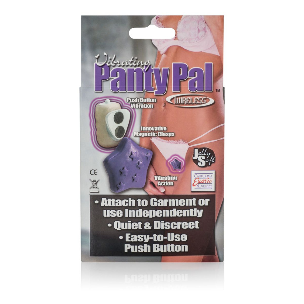 Фиолетовая виброзвездочка для клитора (Цвет: фиолетовый)