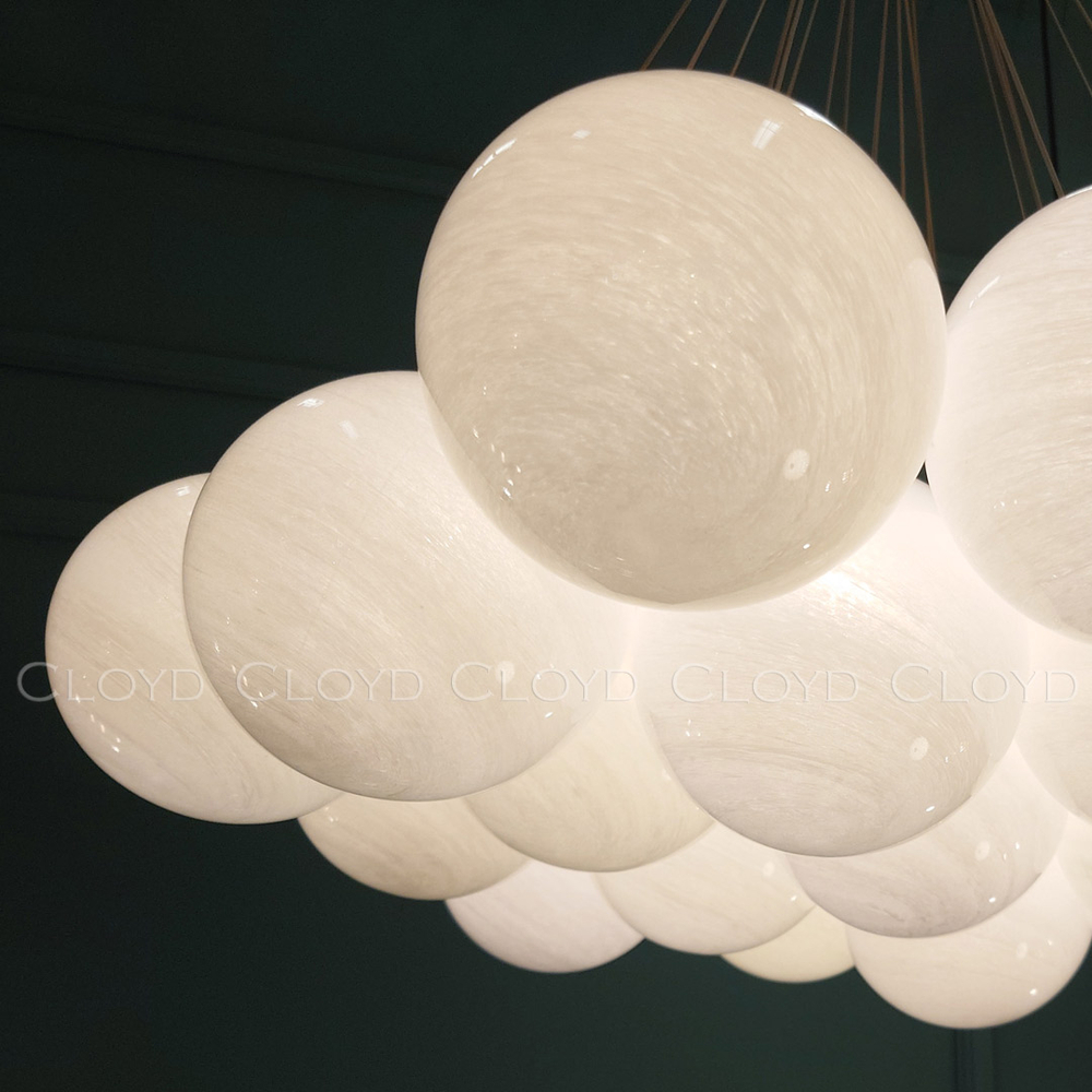 Люстра Cloyd LONATI C19 / Ø75 см - золото (арт.10422)