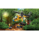 LEGO City: Грузовой вертолёт исследователей джунглей 60158 — Jungle Explorers Jungle Cargo Helicopter — Лего Сити Город