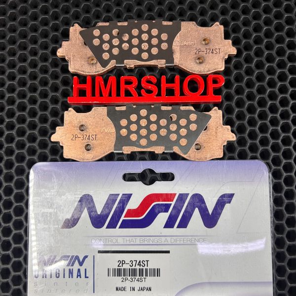 NISSIN Тормозные колодки передние 2P-374ST Honda GL1800 2018-н.в.