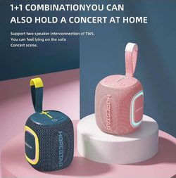 Портативная туристическая bluetooth колонка Hopestar P66,5Вт, серая