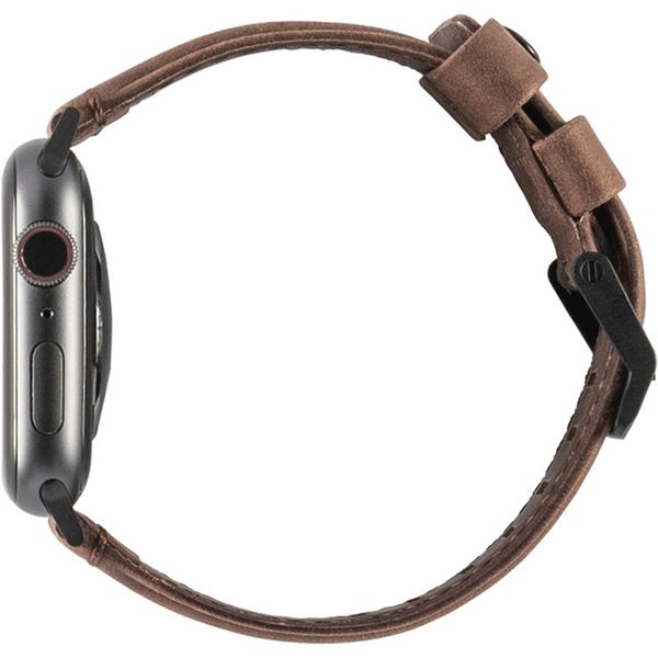 Ремень кожаный UAG для Apple Watch 44/42 коричневый (Brown)