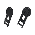 Табурет деревянный ОСАКА 1, цвет черный матовый