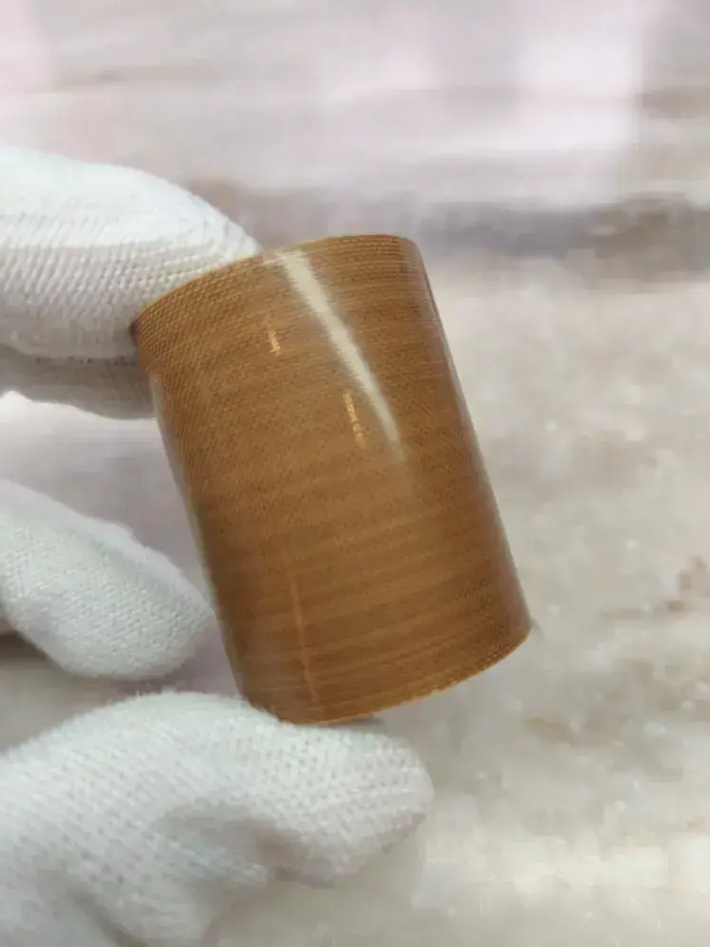 Тефлоновая лента с клеевым слоем (на подложке), длина 1 метр, ширина 40мм, 130мкм (0,13мм)