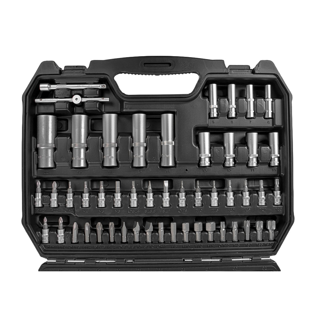 Набор инструментов 108 пр. 12-гранные головки 1/4DR, 1/2DR ARNEZI R0902108