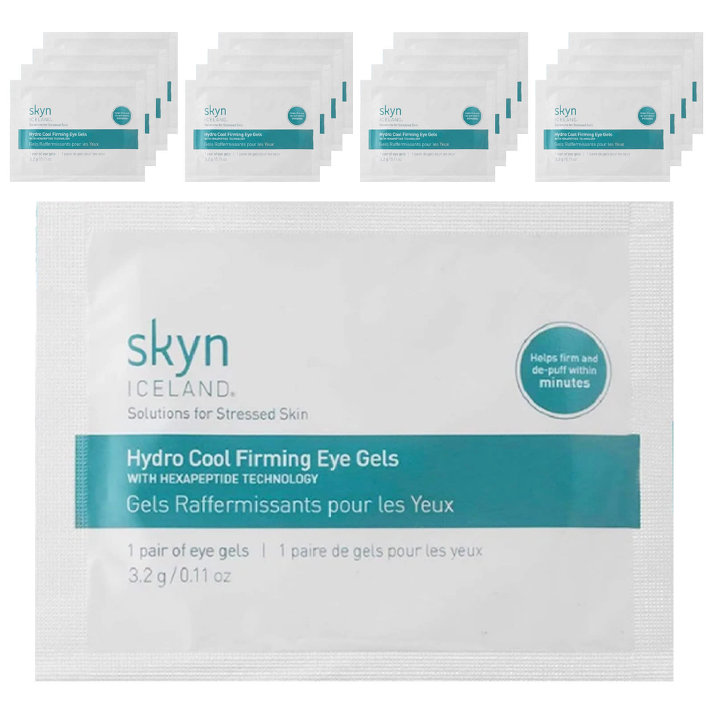 Skyn Iceland, Hydro Cool, укрепляющие гели для кожи вокруг глаз, 16 пар