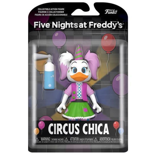 Фигурка Funko Action Figure FNAF Balloon Circus Circus Chica 67622 / Фигурка Фанко ПОП! по мотивам франшизы "Пять ночей с Фредди", Чика