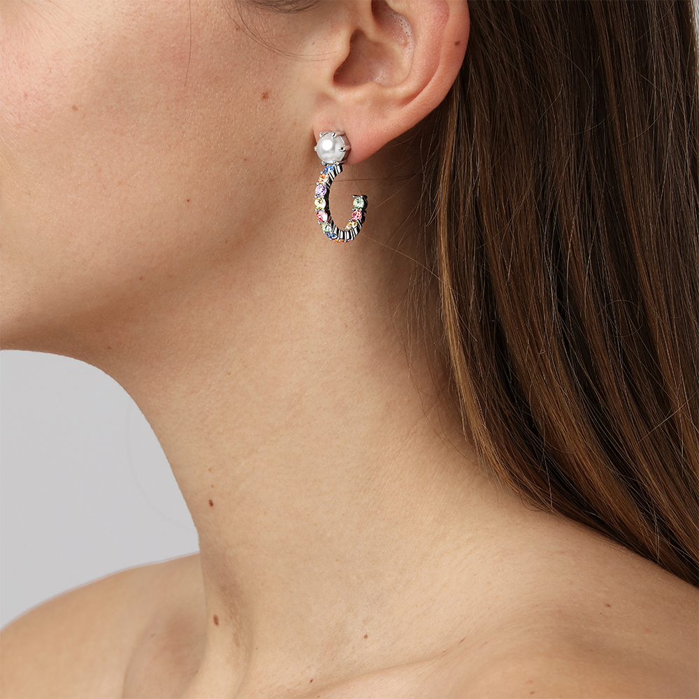 Серьги Dyrberg Kern ESPRIT SS PASTEL / WHITE PEARL 480093