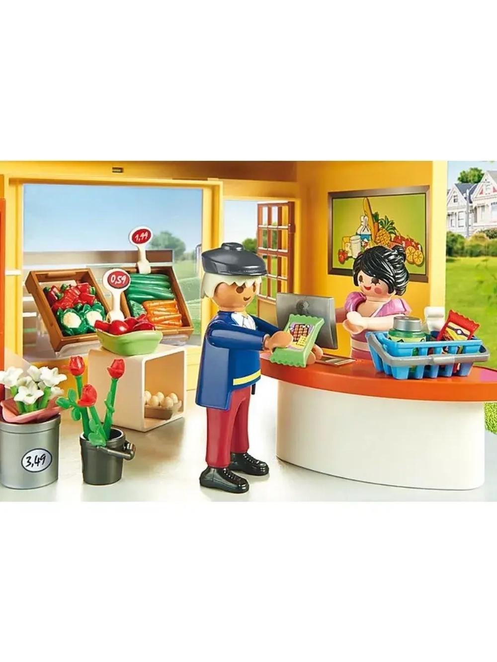 Набор Мой супермаркет Playmobil 70375
