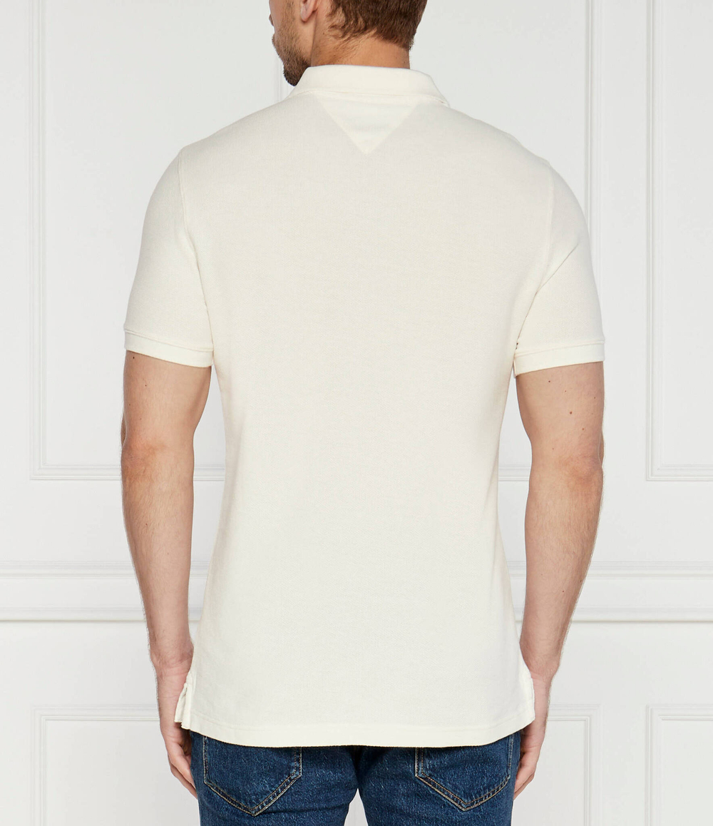 Поло Tommy Jeans - экрю(DM0DM18923)