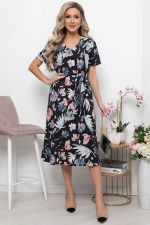 Платье "Надежда" (акварель блэк) П5736 LT Collection (Акция)