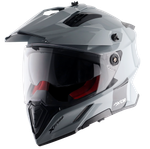 Шлем AXOR X-CROSS DUAL VISOR SC, с визором, цвет светло-серый (XL)