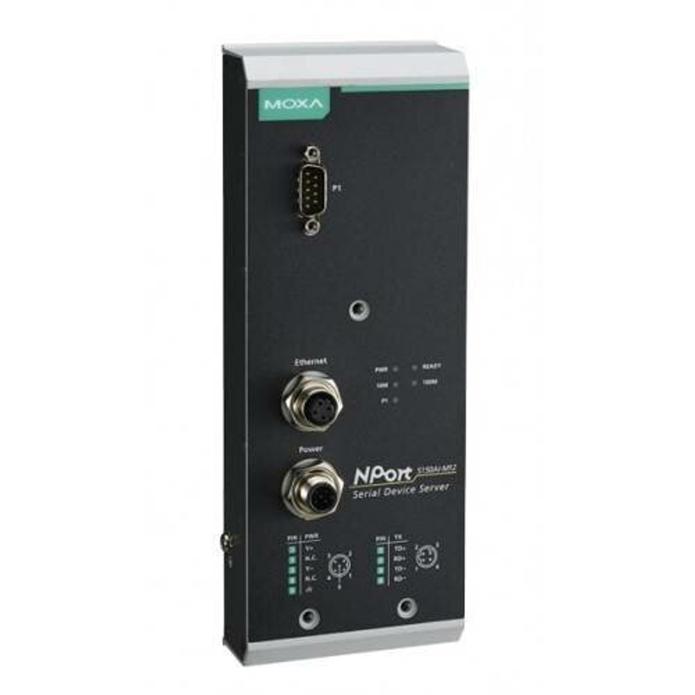 Сервер NPort 5150AI-M12-T 1-port 3 in 1 Device Server w/ M12 Connector (Ethernet, power input), t:-