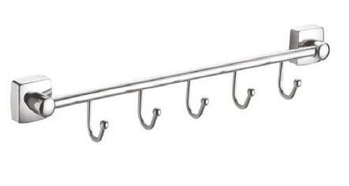 Крючок Fixsen Kvadro, Хром (FX-61305B-5)