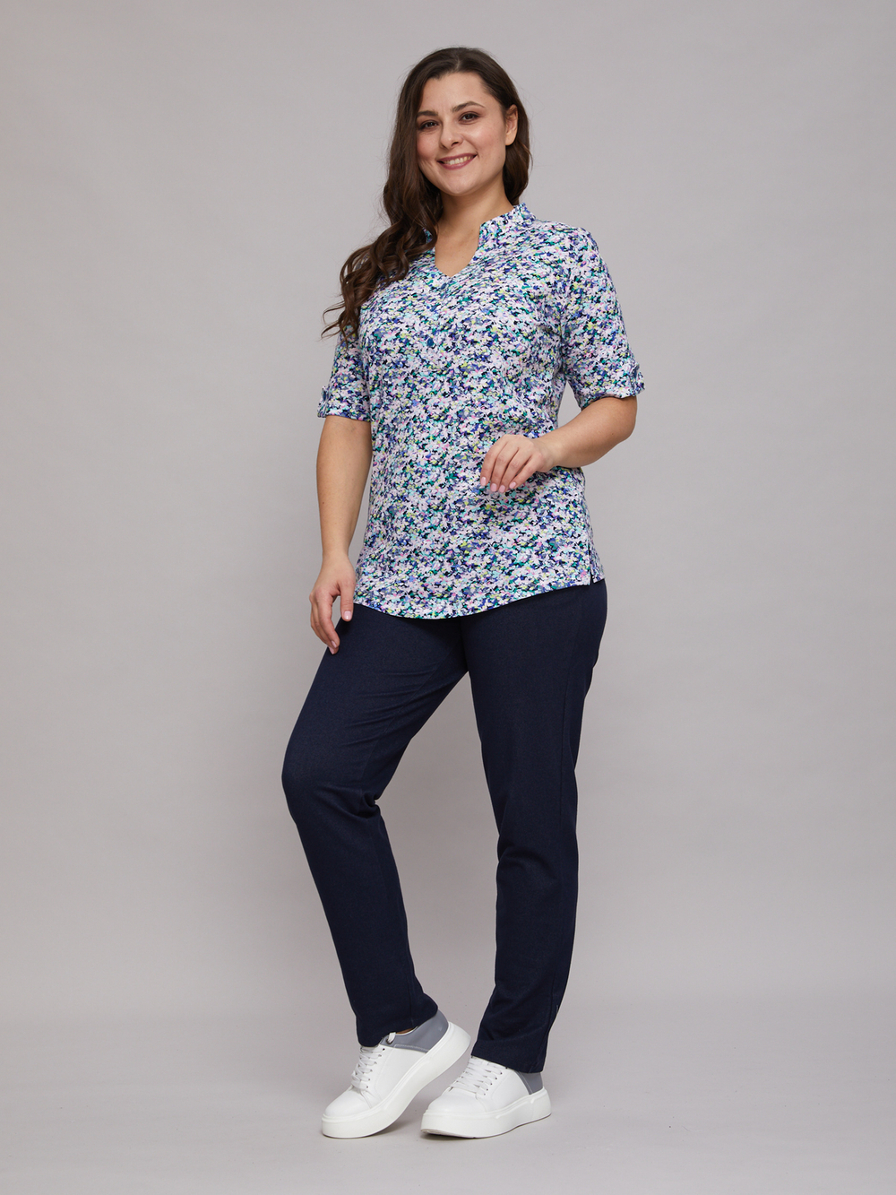 Блузка БЛ-122/акварель