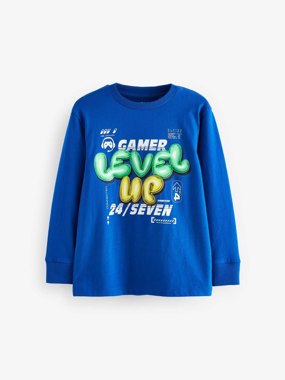 Лонгслив для мальчика Next B41-274, Синий