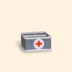 Аптечка домашняя 15х15х8 (серая)