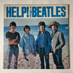 Винтажная виниловая пластинка LP The Beatles Help (Japan 1965) (No Obi) (Red Wax Vinyl) Dizzy Miss Lizzy