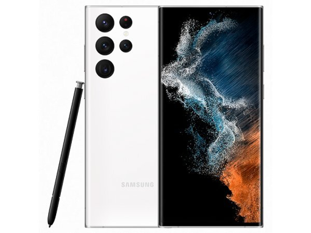Смартфон Samsung Galaxy S22 Ultra 8/128gb Белый