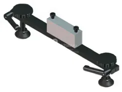 Опора с пластиковыми упорами для рельса направляющего кольцевого Promotech