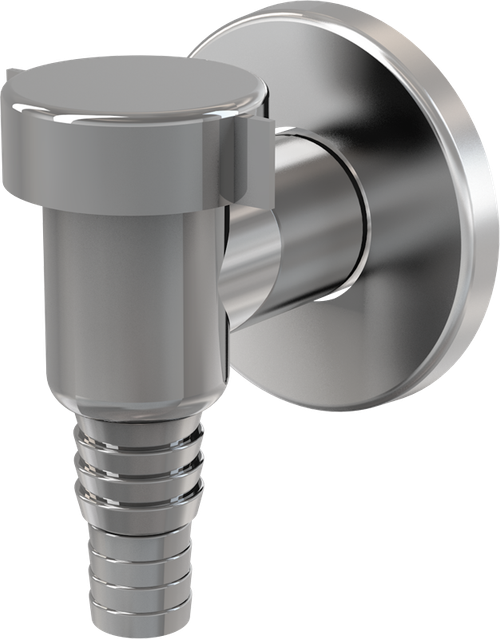 APS1 Сифон для ст/м наружный хром Ф32мм AlcaPLAST (100/1шт)