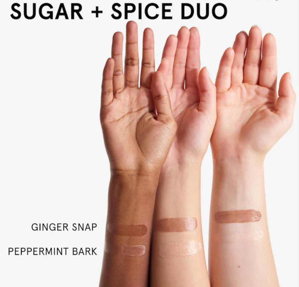 GLOSSIER Набор бальзамов для губ Sugar+Spice DOTCOM