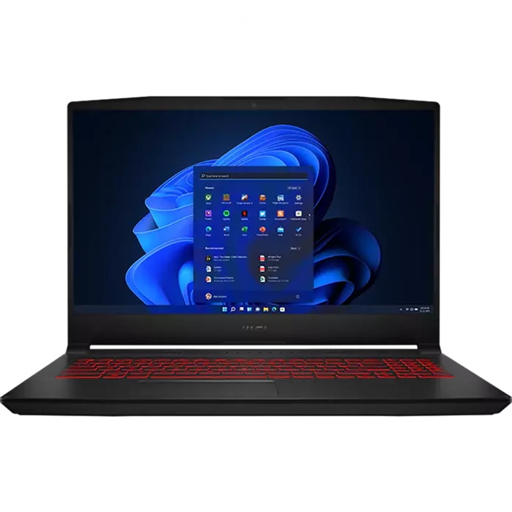 Ноутбук MSI Katana GF66 11UD-1050X (9S7-158212-1050) 15.6" Full HD 1920x1080/Intel Core i7 11800H/16 Gb/ 512 Gb SSD/ DVD нет/ nVidia GeForce RTX 3050 Ti 4096 Mb/ DOS/ черный