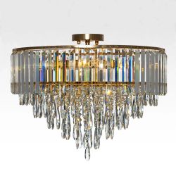 Citilux LEONNA CL320192 Люстра хрустальная Золото