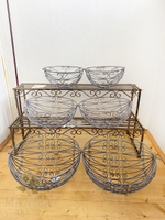 Шары металлические "Ажур" для декора сада от CAMPO Home & Garden 3 штуки