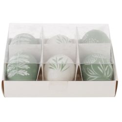 GAEM Набор из 6-ти изделий декоративных подвесных "Яйцо" (3,5*5,5), L15 W13 H5 см