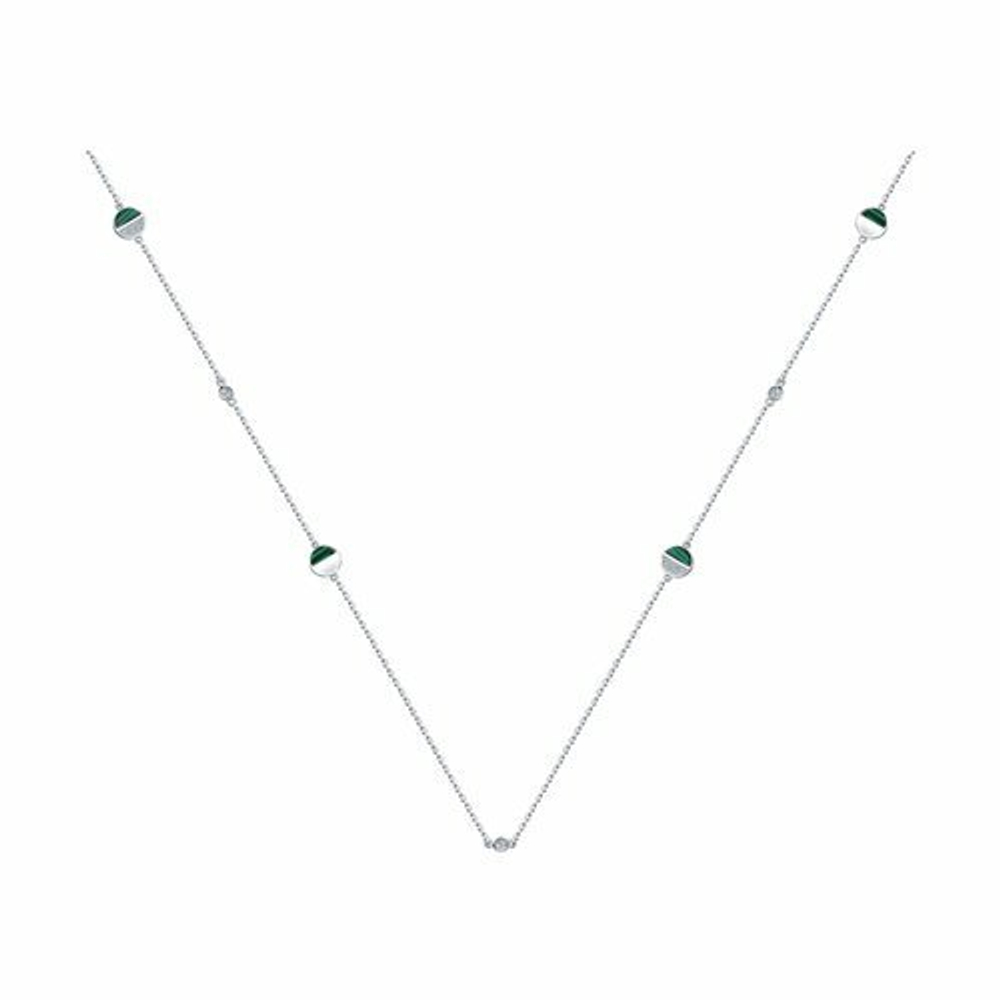 Колье из серебра