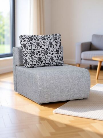 Кресло-кровать Нептун Аслан серый