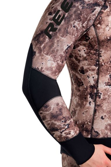 Гидрокостюм Aquateam Reef 5 мм ультраспан/открытая пора коричневый