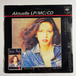 Винтажная виниловая пластинка LP Jennifer Rush The Power Of Love (Orchestral Remix) (Germany 1984) 7 дюймов, 45 RPM, Single