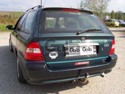 Фаркоп оцинкованный Galia H015A для Honda Civic универсал 1996-2000(паспорт и сертификат в комплекте)(без электрики)