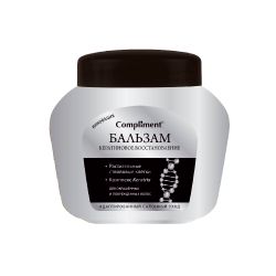 Compliment Бальзам  Кератиновое восстановление Для окрашенных и поврежденных волос