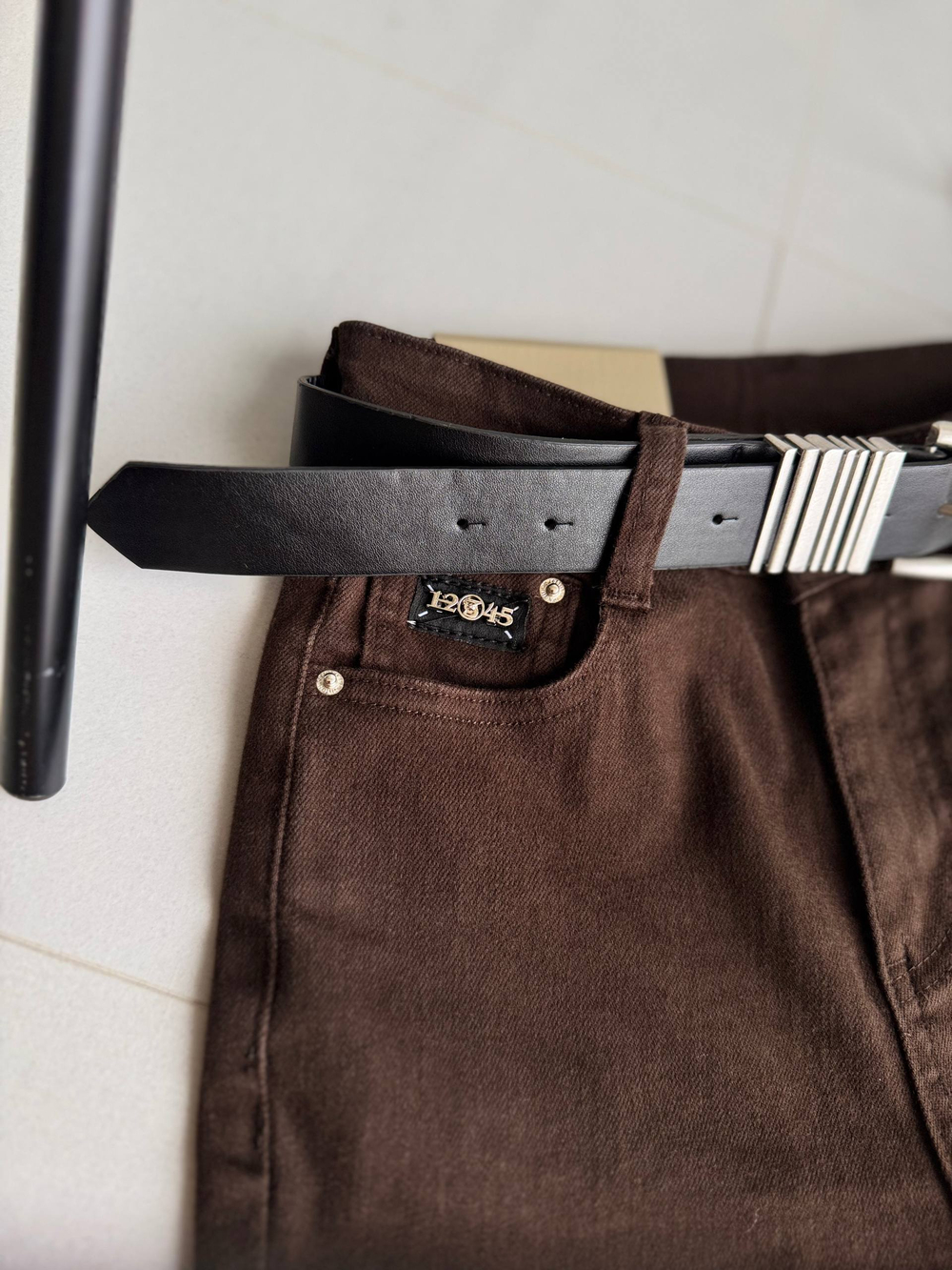 Брюки джинсовые жен. 73056-7 шок.