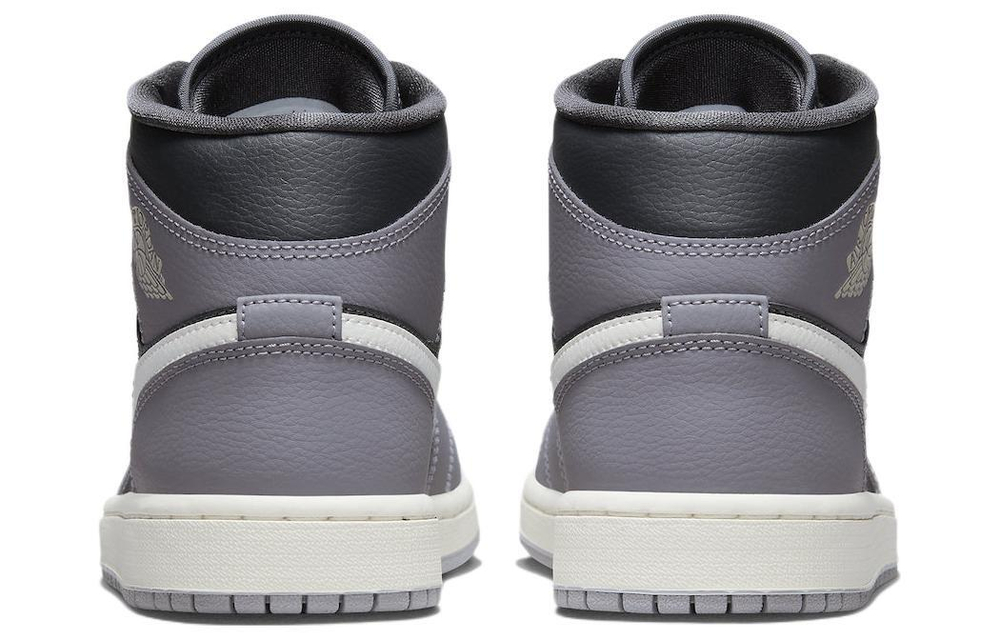 Кроссовки Jordan Air Jordan 1 Mid "Cement Grey" (Женская размерная сетка)