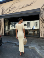 Платье POLLY, шампанское