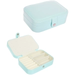 Шкатулка для украшений «ПАЛУМНА», цвет небесный, 16*11*5см см