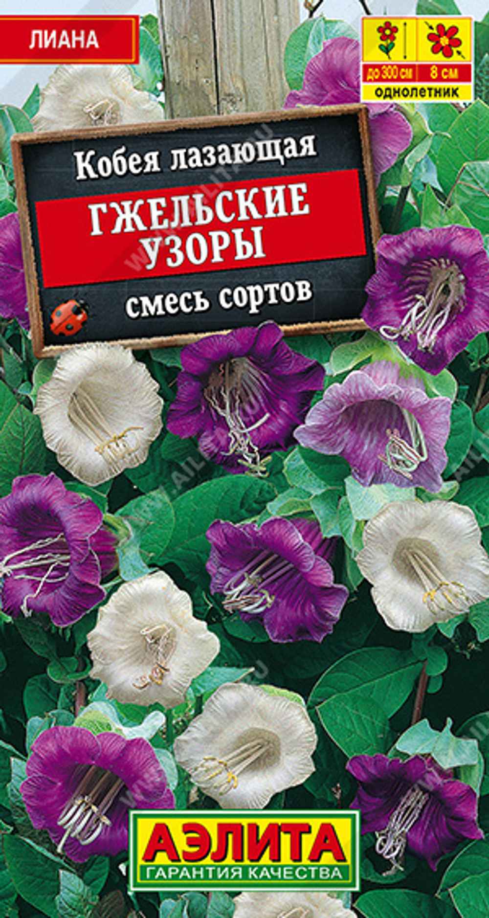 Кобея Гжельские узоры, смесь сортов 0,45гр Аэлита