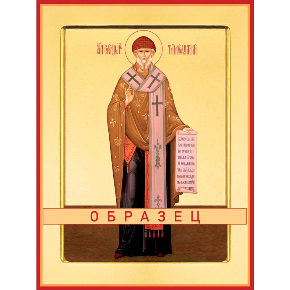 Святитель Спиридон Тримифунтский Свт-6